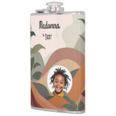 逃自然げる フラスク (左)