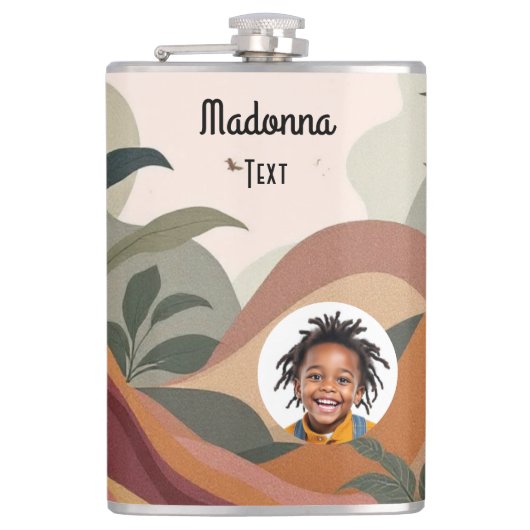 逃自然げる フラスク (正面)