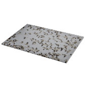 逃走中のガチョウの群れ カッティングボード (角)