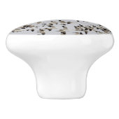 逃走中のガチョウの群れ セラミックノブ (側面)