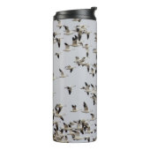 逃走中のガチョウの群れ タンブラー (回転左)