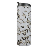 逃走中のガチョウの群れ タンブラー (回転右)