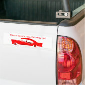 逃走車! バンパーステッカー (トラック上)