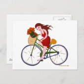 "逃走"の郵便はがき ポストカード (正面/裏面)