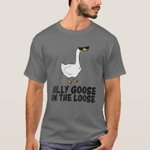 逃間抜けれた鵞鳥 Tシャツ