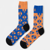 逆おもしろいピックボールのクルーソックス ソックス (左)