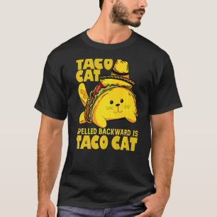 逆から読むとCinco De MayなTacocat Tシャツ