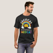 逆から読むとTacocat タコキャット こどもガールズ Tシャツ (正面フル)