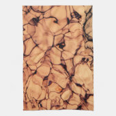 逆きらめく青色 キッチンタオル (縦)