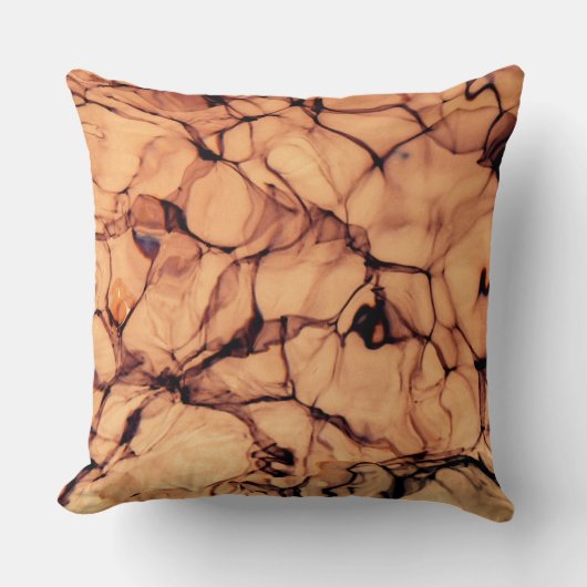 逆きらめく青色 クッション (正面)