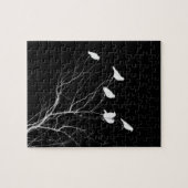 逆さのカラス ジグソーパズル (横)