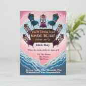 逆さまにしたディナーパーティー、シュラモダンリアリズム 招待状 (スタンド正面)