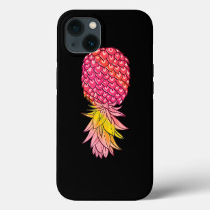 逆さまにパイナップル動揺してサマーフルーツスウィン iPhone 13ケース