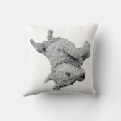 逆さまに上がった至福 クッション (裏面)