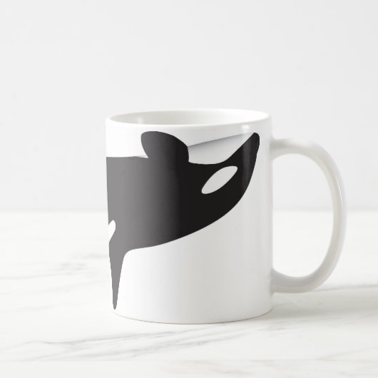 逆さまのクジラ コーヒーマグカップ (右)