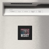 逆さまのディストressedアメリカ国旗 USA マグネット (インサイチュ (食洗機))