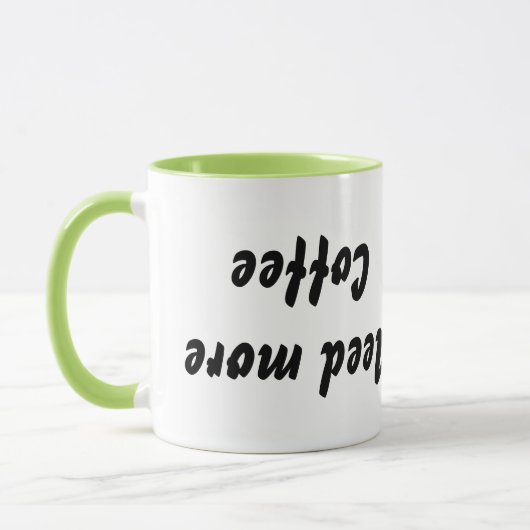 逆さまのマグ マグカップ (左)