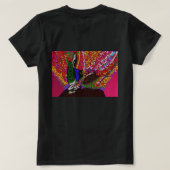 逆さまの世界 Tシャツ (デザイン裏面)