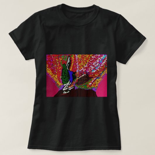 逆さまの世界 Tシャツ (デザイン正面)