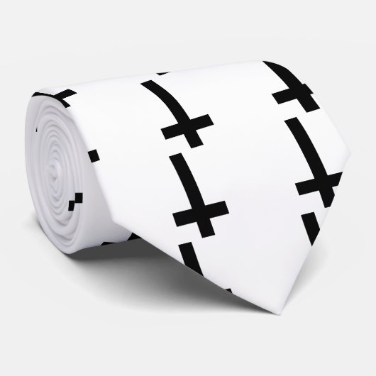 逆さまの十字 ネクタイ (ロール)