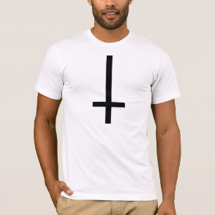 逆さまの十字 Tシャツ