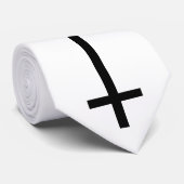 逆さまの随時交差積み ネクタイ (ロール)