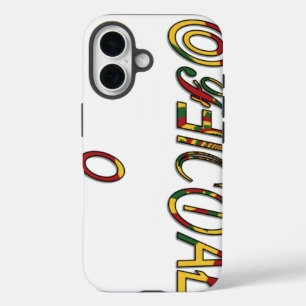 逆さまの「公式」女性シンボル・アートプリント iPhone 16ケース