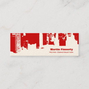 逆さまダウンタウン水平スリム スキニー名刺