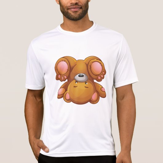 逆さまテディベア Tシャツ (正面)