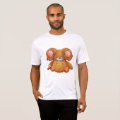 逆さまテディベア Tシャツ (正面フル)