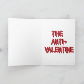 逆さハート(アンチ – バレンタイン) シーズンカード (内部)