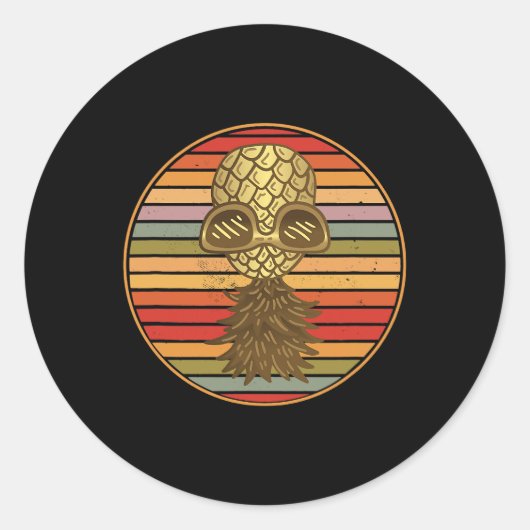 逆さパイナップルスインガー7 ラウンドシール (正面)