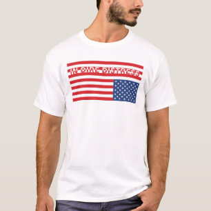 逆さ米国国旗:悲惨な苦悩 Tシャツ