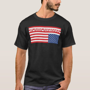 逆さ米国国旗:悲惨な苦悩 Tシャツ