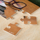 逆さ読の猫の本 ジグソーパズル (側面)