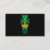 逆さPineapple LeprechaunSt patricks dayM 名刺 (正面)