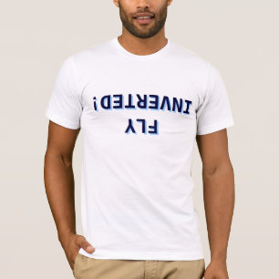 逆にされたはえ Tシャツ