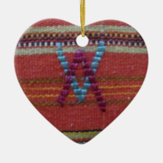 逆にされたV's セラミックオーナメント