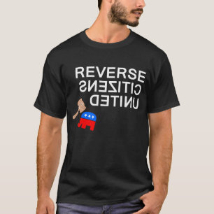逆の市民の統一されたなワイシャツ(暗い) Tシャツ