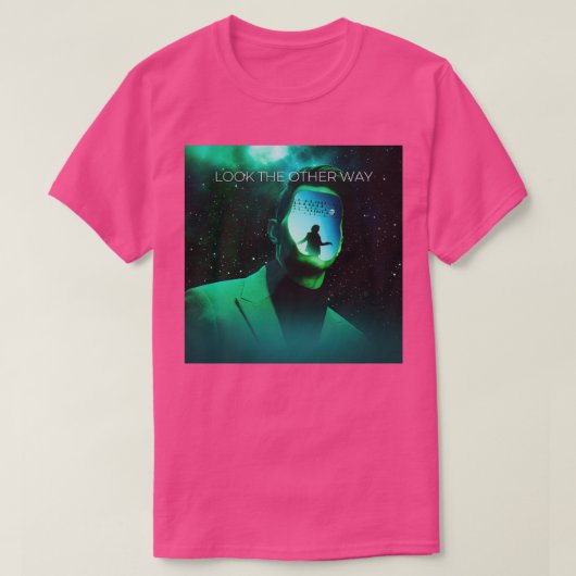 逆の方向を向く Tシャツ (デザイン正面)