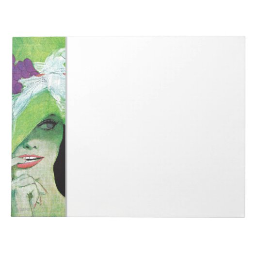 逆の方向を見る ノートパッド (正面)