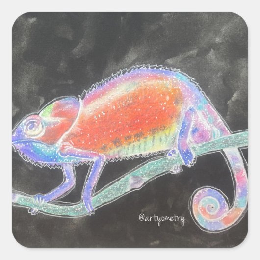 逆カメレオン スクエアシール (正面)