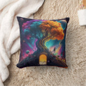 逆カラフルに クッション (ブランケット)