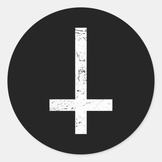 逆クロスゴシック ラウンドシール (正面)