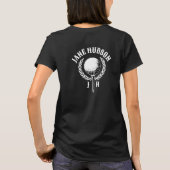 逆ゴルエレガントフモノグラムデザイン Tシャツ (裏面)