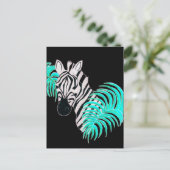 逆ゼブラ – 反転 ポストカード (スタンド正面)