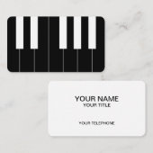 逆ピアノ鍵 名刺 (正面/裏面)