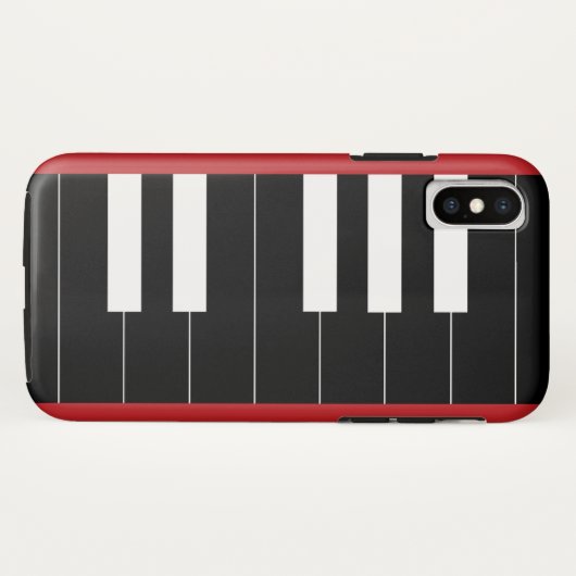 逆ピアノ鍵 Case-Mate iPhoneケース (裏面(横))