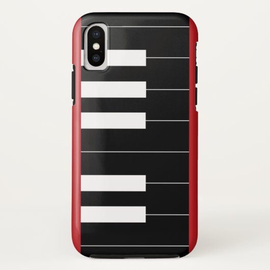 逆ピアノ鍵 Case-Mate iPhoneケース (裏面)
