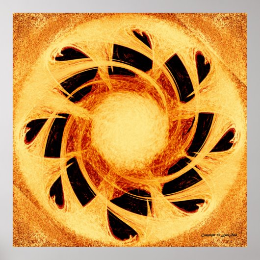 逆フレア ポスター (正面)